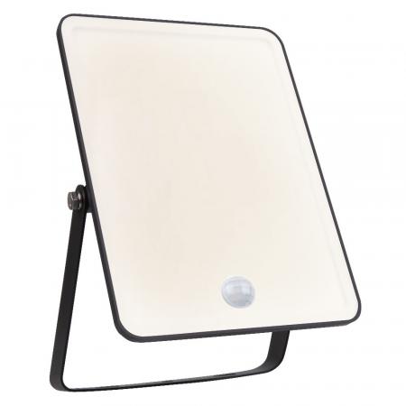 Osram LED Fluter Floodlight Essential Sensor 50W 4000K neutralweißes Licht IP65 schwarz - leistungsstark