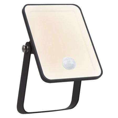 Osram LED Fluter Floodlight Essential Sensor 10W 3000K Warmweißes Licht IP65 schwarz