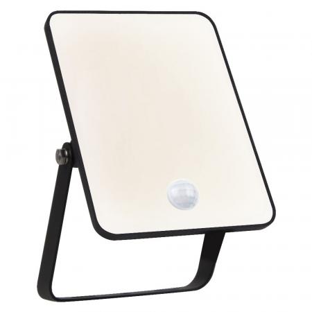 Osram LED Fluter  Floodlight Essential Sensor 20W 4000K Neutralweißes Licht IP65 schwarz