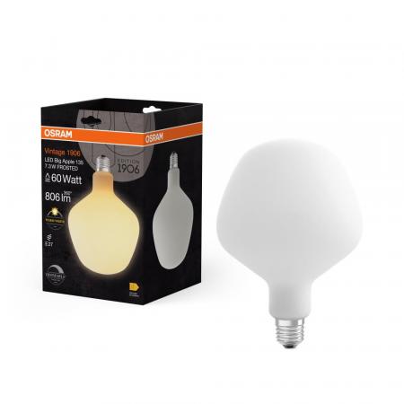 OSRAM E27 LED Vintage 1906 Big Special Shapes 7.3W wie 60W dimmbar warmweiß