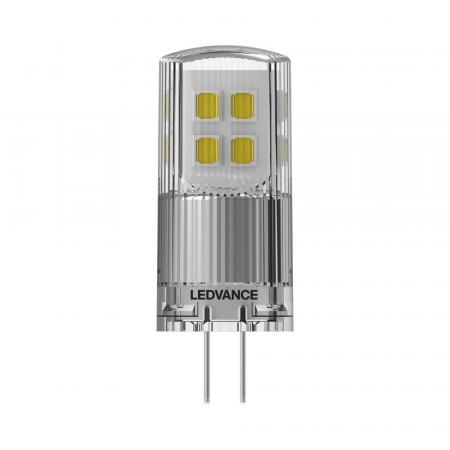 Nur noch angezeigter Bestand verfügbar  Ledvance G4 Dimmbarer LED PIN 12 V 2W wie 20W warmweiß Niedervolt Lampe