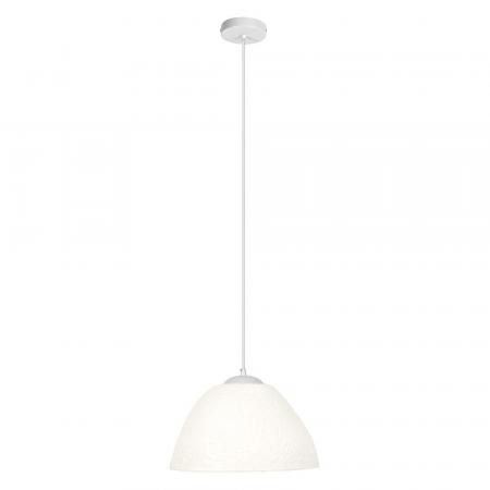 OSRAM Pendelleuchte Camel Bell 1-flammig weiß aus Metall und Pappmaschee E27