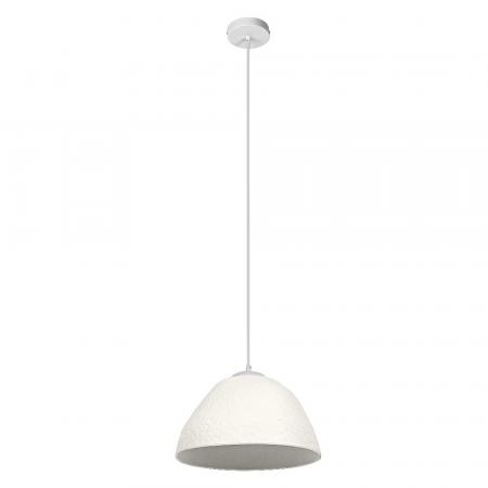 OSRAM Pendelleuchte Camel Bell 1-flammig weiß aus Metall und Pappmaschee E27