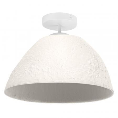 OSRAM Deckenleuchte Camel Bell weiß aus Metall und Pappmaschee E27