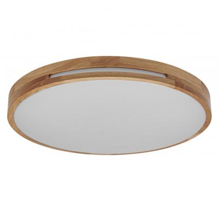 OSRAM Holz Decor Deckenleuchte Orbis Woodburry 30cm 16W Click DIM - Dimmen in drei Stufen durch wiederholtes Schalten