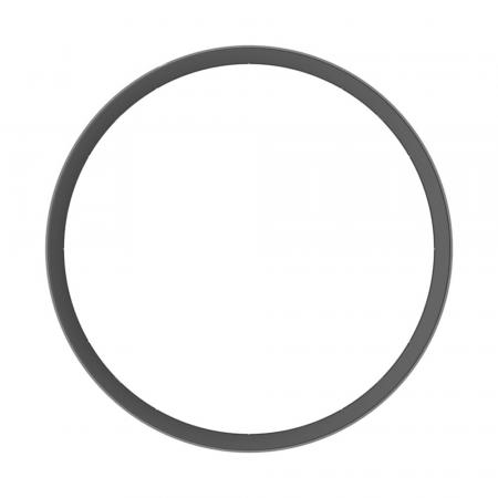 LEDVANCE LED Decken- und Wandleuchte BULKHEAD ROUND DALI -  BLKH RD DA 300 P 15.5W 830 schwarz IP65