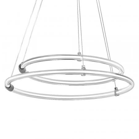 Osram Pendelleuchte Decor Aura Double in Anthrazit / Transparent dimmbar mit warmweißem Licht - imposantes Filament-Design