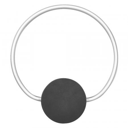 Osram Wandleuchte Decor Aura in Anthrazit / Transparent dimmbar mit warmweißem Licht - imposantes Filament-Design