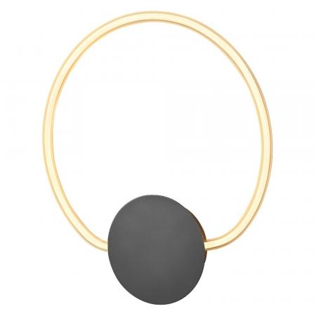 Osram Wandleuchte Decor Aura in Anthrazit / Transparent dimmbar mit warmweißem Licht - imposantes Filament-Design