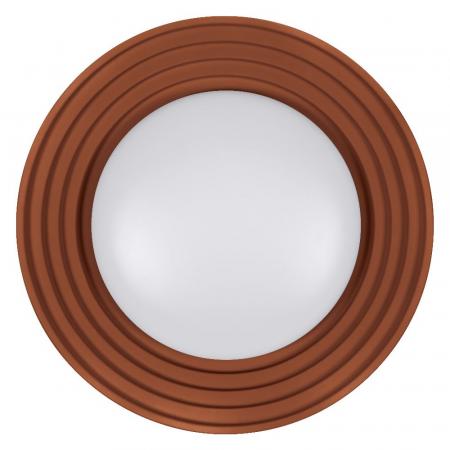 OSRAM Deckenleuchte Orbis Concrete 24,5W Ø 50 cm - Dekorative Leuchte aus Beton in braun - dimmbar in drei Stufen durch wiederholtes Schalten