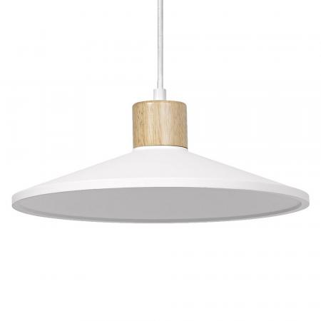 OSRAM GipsHängelampe Plaster Wood weiß Ø 32 cm  E27