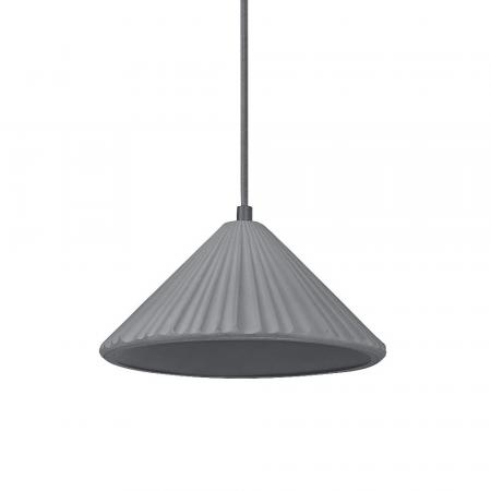 OSRAM Beton Hängelampe CONCRETE Pyramid grau Ø 25 cm  E27