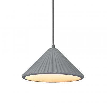 OSRAM Beton Hängelampe CONCRETE Pyramid grau Ø 25 cm  E27