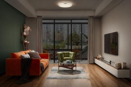 OSRAM Orbis Helman Deckenleuchte 30cm 16W 295MM Silber warmweißes Licht