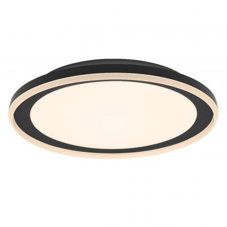 OSRAM Orbis Pederson Deckenleuchte 24W 450MM Schwarz mit warmweißem Licht