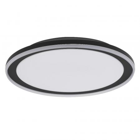 OSRAM Orbis Pederson Deckenleuchte 24W 550MM Schwarz mit warmweißem Licht
