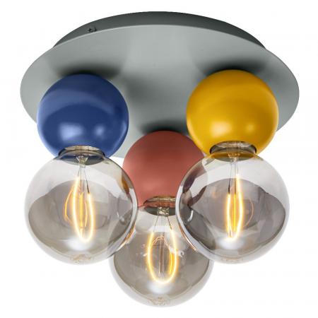 OSRAM Deckenleuchte Decor Bubble in Multicolor aus Metall mit E27 Fassungen