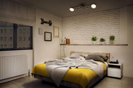 OSRAM Decor 4er Spot Moon Schwenkbarer Deckenstrahler in Schwarz - warmweißes Licht, funktionales und minimalistisches Design, einfache Montage