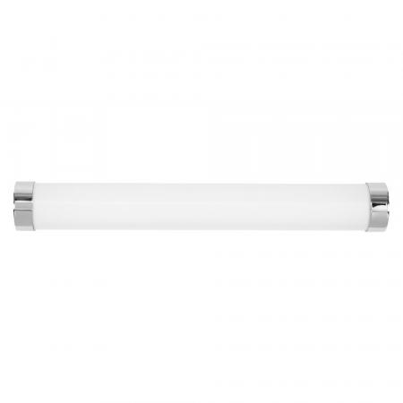 OSRAM Obris Tube Frost Glass Wandlampe & Spiegelleuchte fürs Badezimmer Dimmbar 40cm IP44 Chrom - mit umschaltbarer Farbtemperatur