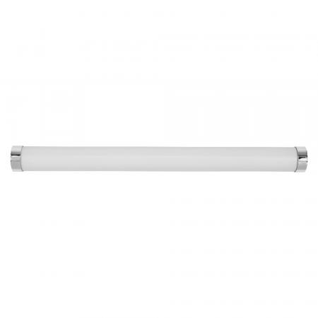 OSRAM Obris Tube Frost Glass Wandlampe & Spiegelleuchte fürs Badezimmer Click CCT Dimmbar 60CM IP44 Chrom - mit umschaltbarer Farbtemperatur