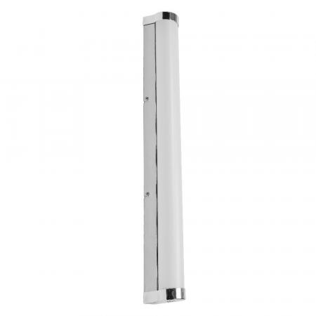 OSRAM Obris Tube Frost Glass Wandlampe & Spiegelleuchte fürs Badezimmer Click CCT Dimmbar 60CM IP44 Chrom - mit umschaltbarer Farbtemperatur