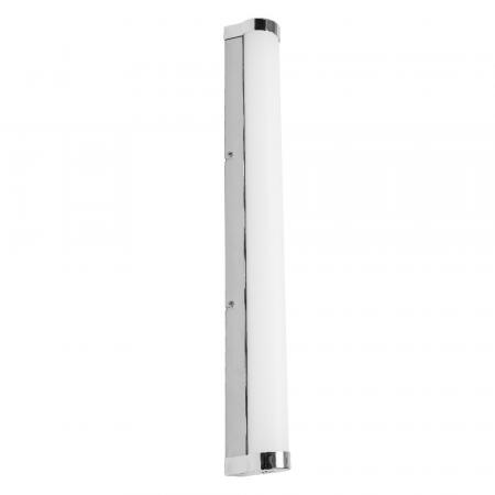 OSRAM Obris Tube Frost Glass Wandlampe & Spiegelleuchte fürs Badezimmer Click CCT Dimmbar 60CM IP44 Chrom - mit umschaltbarer Farbtemperatur