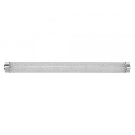 OSRAM Obris Tube Frost Glass Wandlampe & Spiegelleuchte fürs Badezimmer Click CCT Dimmbar 60CM IP44 Chrom & blaseneffekt - mit umschaltbarer Farbtemperatur