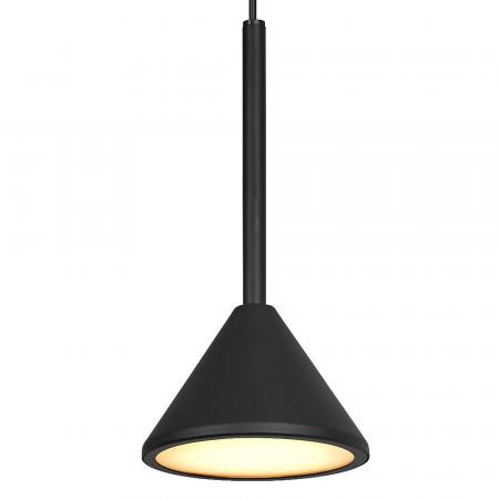Osram Pendelleuchte Decor Fuji aus Stahl in Schwarz mit warmweißem Licht
