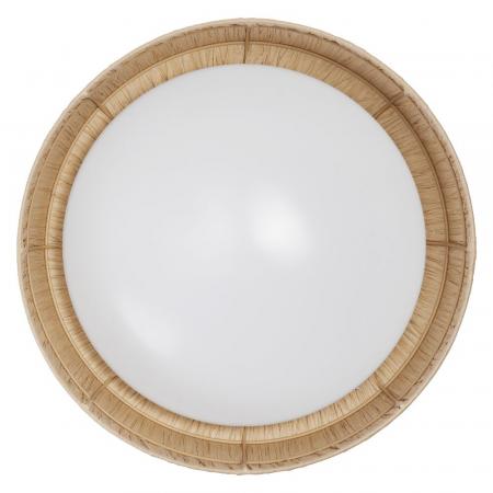 OSRAM Deckenleuchte Decor Bamboo Paper aus nachhaltigem Bambuspapier mit warmweißer LED - Ø 40 cm