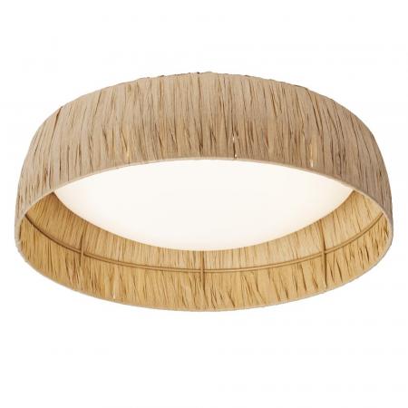 OSRAM Deckenleuchte Decor Bamboo Paper aus nachhaltigem Bambuspapier mit warmweißer LED - Ø 40 cm