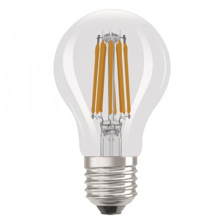 6er Set OSRAM E27 LED Lampen Classic Filament 7,2W wie 100W warmweißes Licht 2700K - Energy efficiency class A