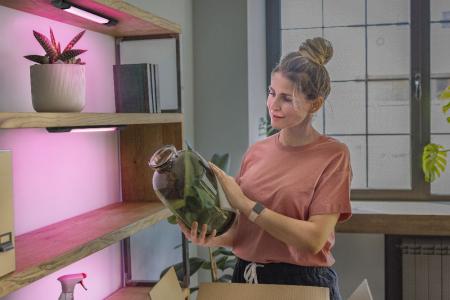 30cm OSRAM LED Lichtleiste Linear Edge Sensor 30cm RGBW DIM Remote Control schwarz