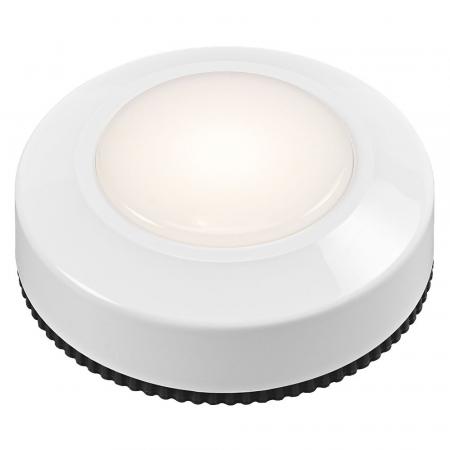 3er Set OSRAM LED Garderoben und Möbelleuchte mobil batteriebetrieben - IP20-Schutz, für Garderobe/Kinderschlafzimmer/Regalunterbau