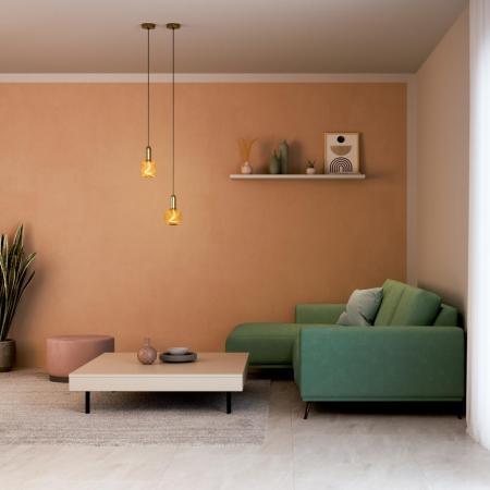 OSRAM E27 DECOR LED Lampe SPIRAL FILAMENT GLOBE 125 Gold dimmbar 3.5W wie 14W extra warmweißes gemütliches Licht