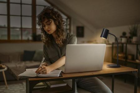 OSRAM Tischleuchte Office Line Desk Trapezium GU10 schwarz