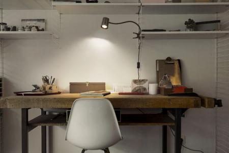 OSRAM Tischleuchte Office Line Desk Trapezium Clip GU10 schwarz