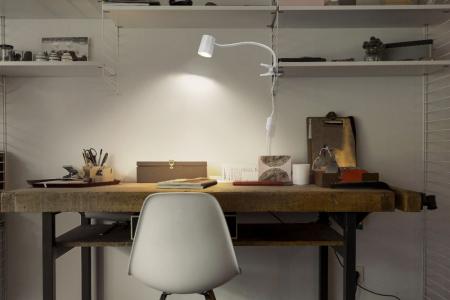 OSRAM Tischleuchte Office Line Desk Trapezium Clip GU10 weiß