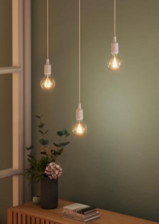 OSRAM E27 LED VINTAGE Heart Filament Globe 80 klar 7,2W wie 60W dimmbar warmweiß 90Ra