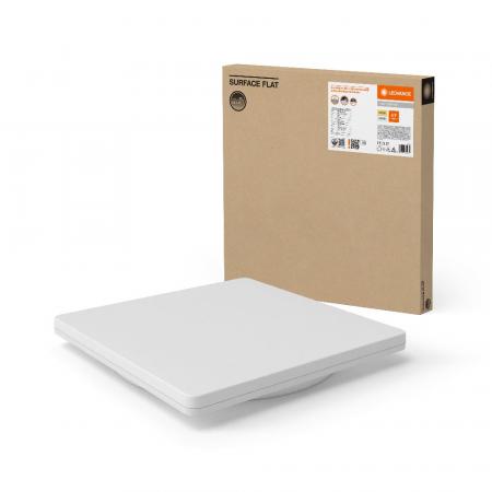 Ledvance LED Wand- und Deckenleuchte Surface LISOEV 500 SQ 27W 830 840 SF FLAT