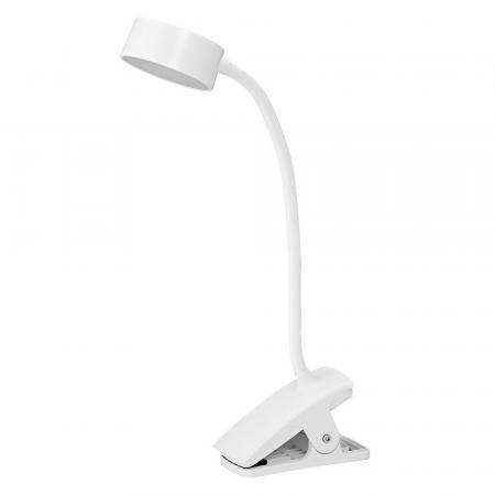 OSRAM LED Tischleuchte / Klemmleuchte Office Line Desk Cylinder Clip .4,8W CCT Tunable White  Dimmbar weiß