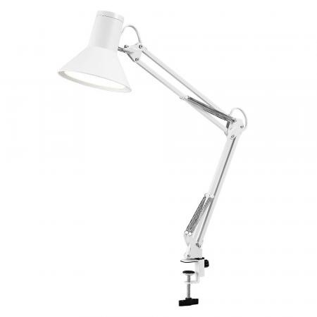 OSRAM Office Line Desk Retro Clip Schreibtischlampe 9W 3000K Dimmbar Weiß