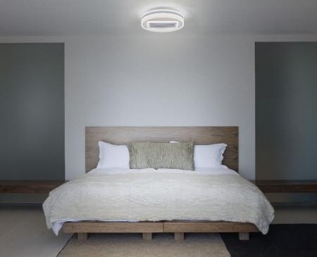 OSRAM Deckenlicht/-ventilator rund 55W CCT dimmbar Tunable White