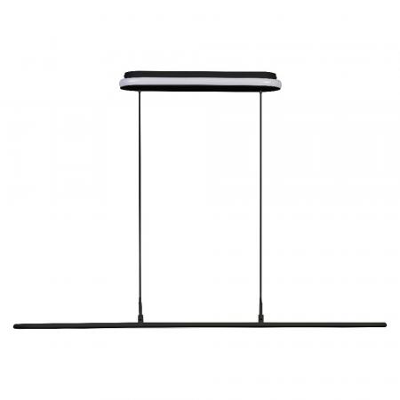 OSRAM LED Office Line Panel  Pendelleuchte Ellipse 57W Dimmbar schwarz UGR19 90Ra