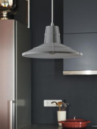 OSRAM Beton Hängelampe CONCRETE Sala 1-flammig grau Ø 32 cm  E27