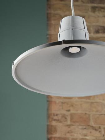 OSRAM Beton Hängelampe CONCRETE Sala 1-flammig grau Ø 32 cm  E27