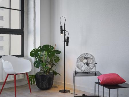 OSRAM Stehleuchte Decor Floor Wall Schwarz 2 x Gu10 IP20