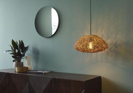 OSRAM Pendelleuchte Decor Paper Drop aus Papier in Tropfenform mit E27 Fassung beige