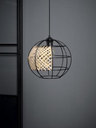 OSRAM Pendelleuchte Decor Cage Globe Pendant E27 Black