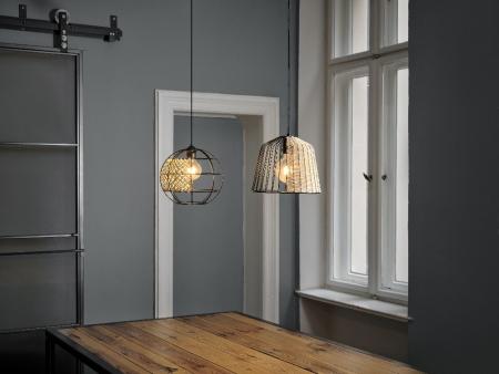 OSRAM Pendelleuchte Decor Cage Bell Pendant E27 Black