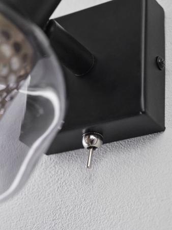 OSRAM Decor 3er Spot Firefly in Schwarz - warmweißes Licht, dimmbar, Metall/Glas